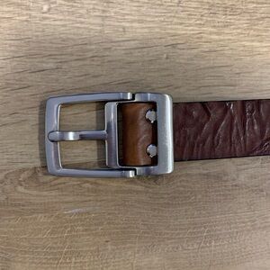 Made in Italy size 42 brown leather belt